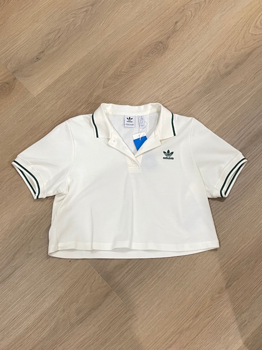 Adidas Cropped Polo Shirt